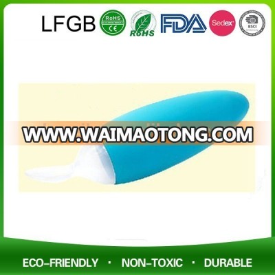 Newly Silicone Feeding Bottle Baby Feeder / Baby Feeding Bottle With Spoon From China Manufacturer