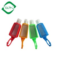 Customized 30ml silicone holder holder for sanitizer