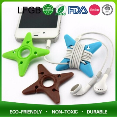 Magnetic paper clip holder/binder stand/multi-function magnetic silicone mobile phone holder clip