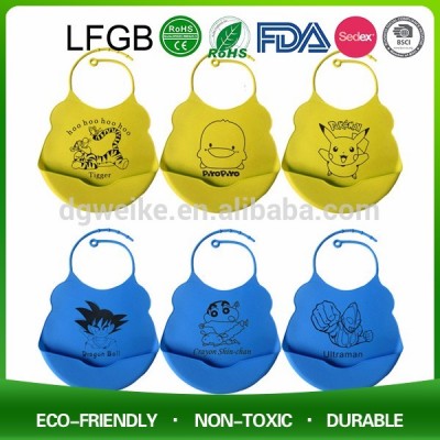 Innovation silicone feeding bibs soft and comfortable baby item