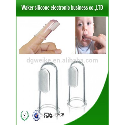 High quality BPA free silicone teethbrushe baby teethbrushes